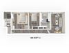 2 Bed 1 Bath Floor Plan 2 Bed 1 Bath at 700 Corydon Apartment, Apartments for Rent in Winnipeg